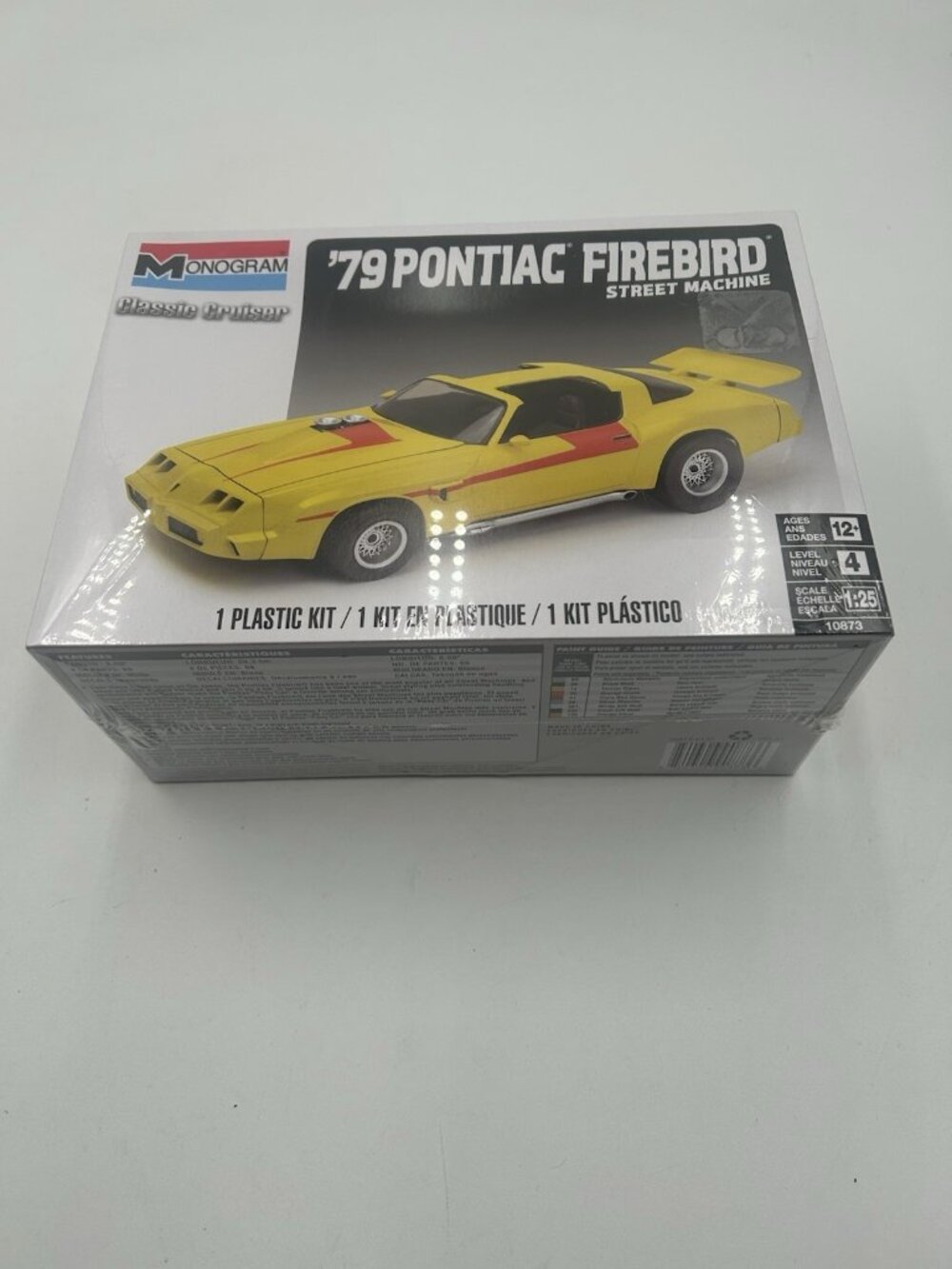 Monogram 79 Pontiac Firebird Street Machine 1/25 Scale 3 Model Kit